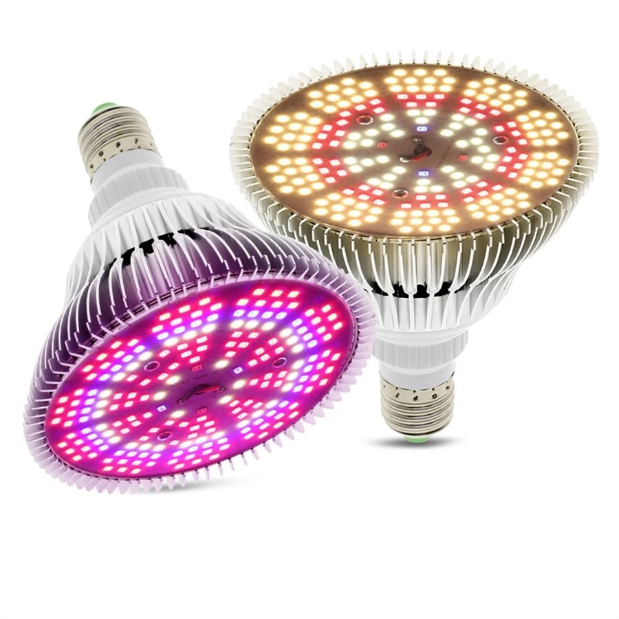 LED 전체 스펙트럼 300W 식물 성장 빛 햇빛 Par38 E27 전구 성장 램프 실내 식물 꽃 야채 성장 씨앗 램프